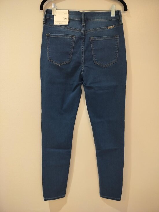 Kancan High Rise Skinny Jeans Size 9/28 Stretch Blue Denim Super Skinny Fit * - Picture 2 of 11
